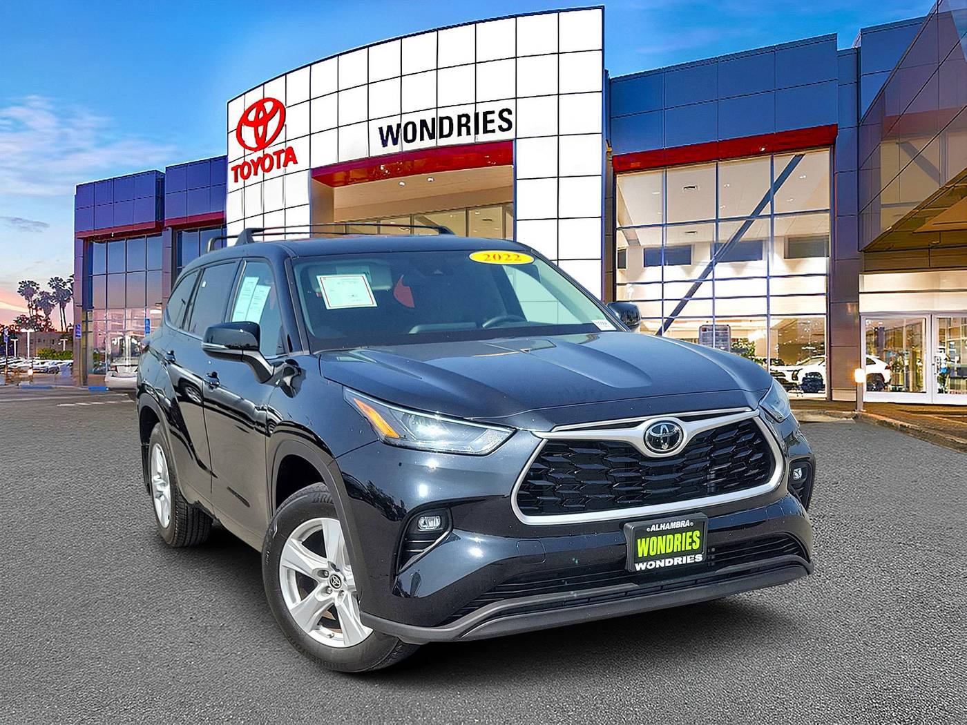 2022 Toyota Highlander LE — SUV — 20,375 mi — Alhambra, CA