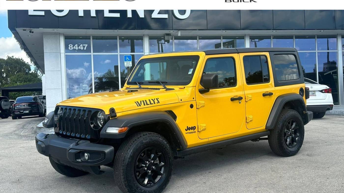 2021 Jeep Wrangler Willys — SUV — 39,293 mi — Doral, FL
