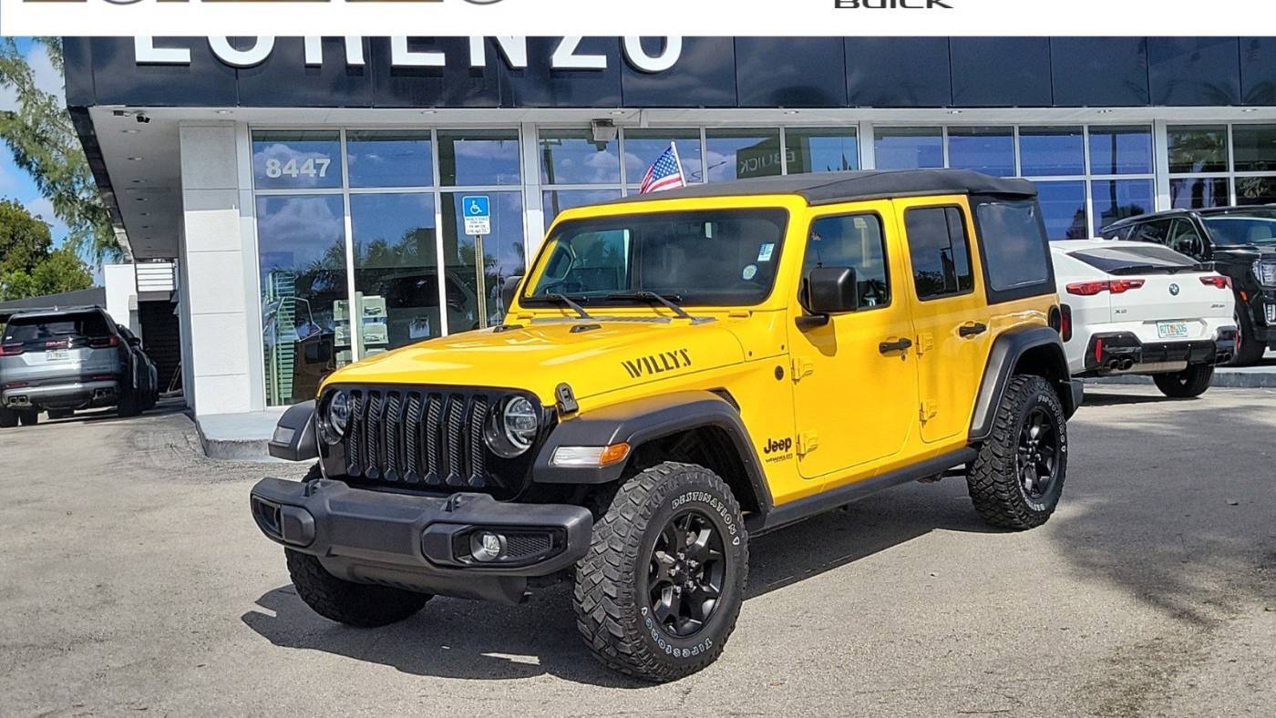 2021 Jeep Wrangler Willys — SUV — 60,624 mi — Doral, FL