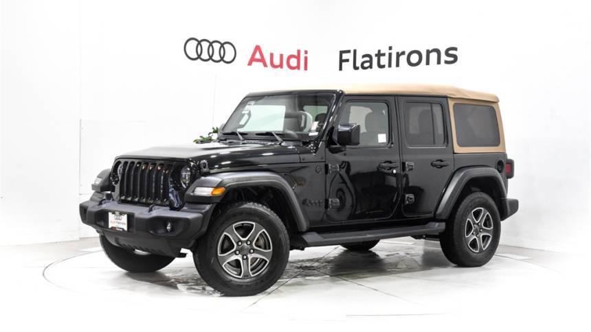2020 Jeep Wrangler Black and Tan — SUV — 41,227 mi — Broomfield, CO