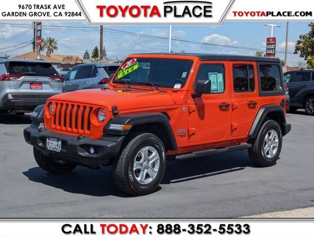 2020 Jeep Wrangler Sport S — SUV — 88,111 mi — Garden Grove, CA