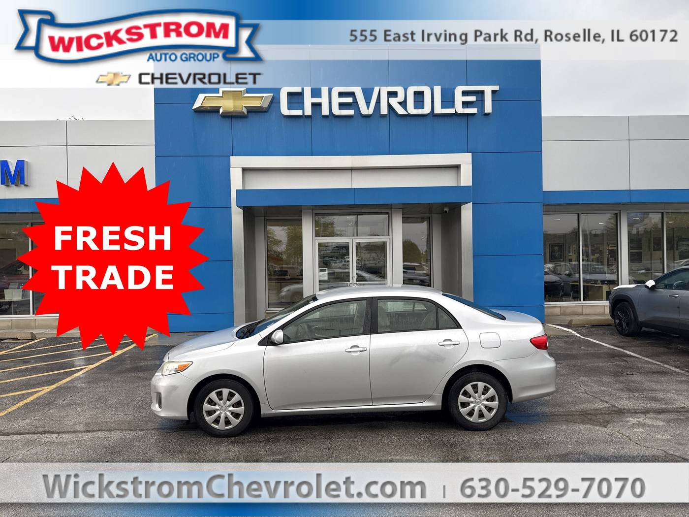2011 Toyota Corolla LE — Sedan — 112,551 mi — Roselle, IL