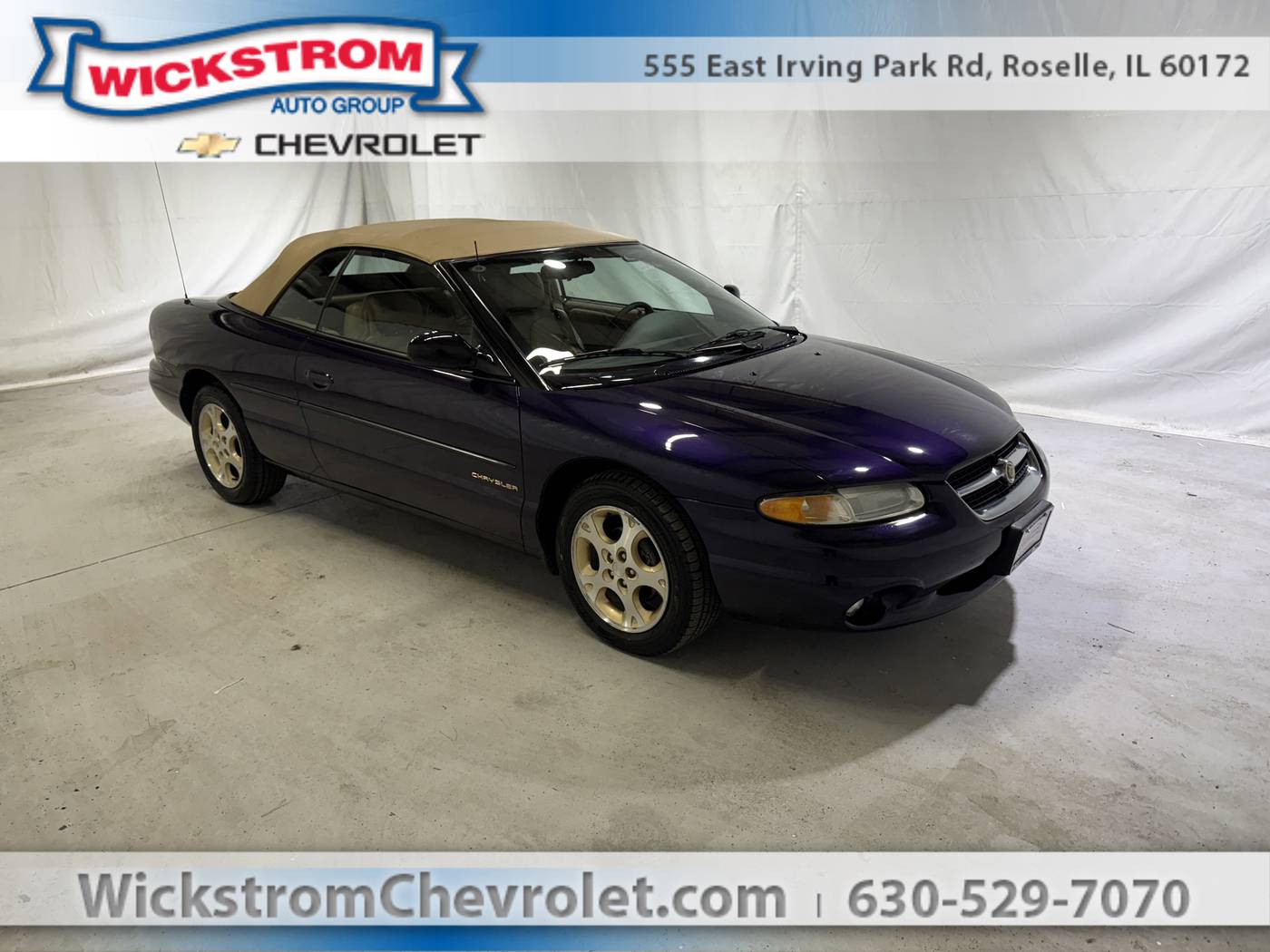 1998 Chrysler Sebring JXi — Convertible — 46,859 mi — Roselle, IL