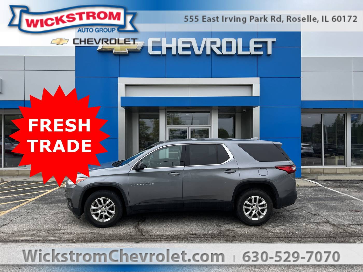 2018 Chevrolet Traverse LS — SUV — 151,820 mi — Roselle, IL