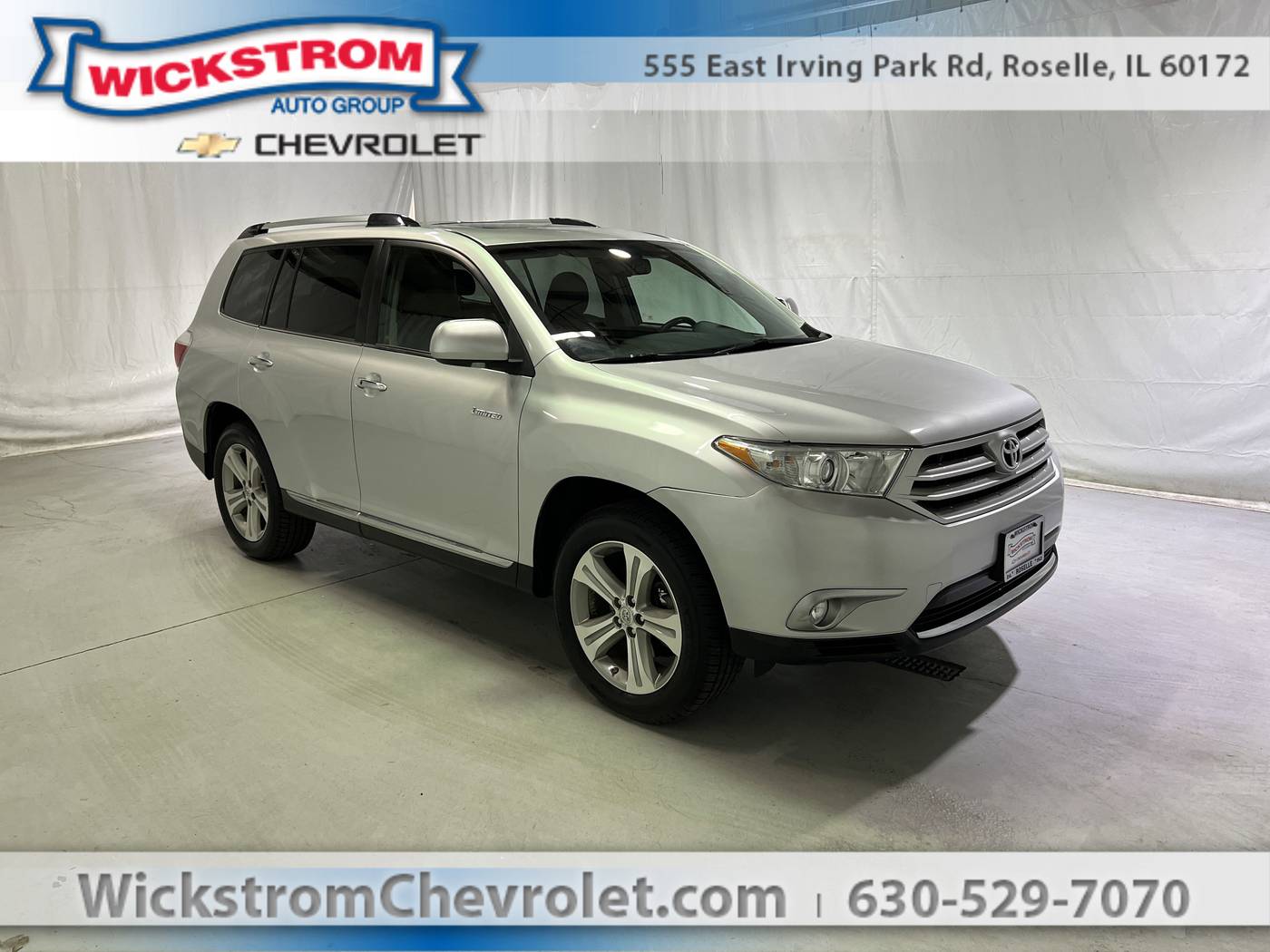 2013 Toyota Highlander Limited — SUV — 47,062 mi — Roselle, IL