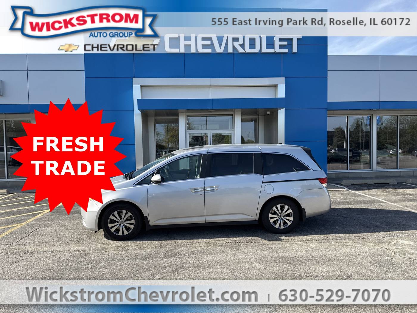 2014 Honda Odyssey EX-L — Minivan — 96,205 mi — Roselle, IL