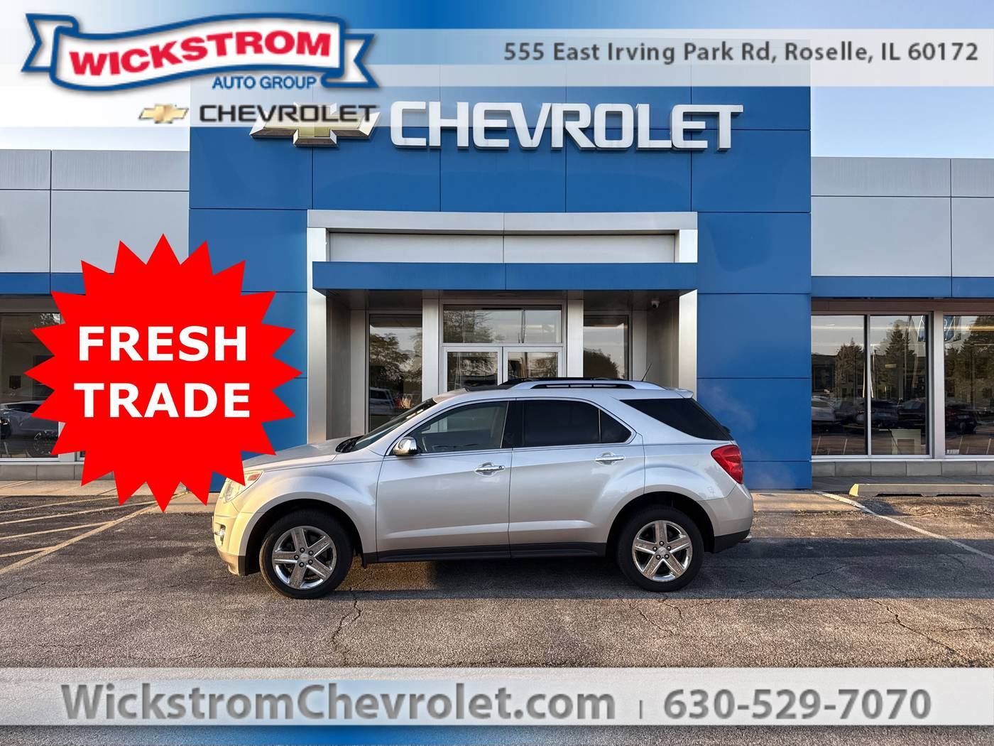 2014 Chevrolet Equinox LTZ — SUV — 44,339 mi — Roselle, IL