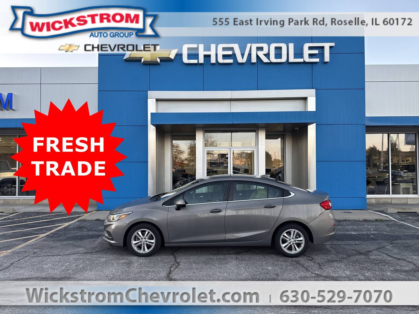 2018 Chevrolet Cruze Diesel — Sedan — 92,478 mi — Roselle, IL