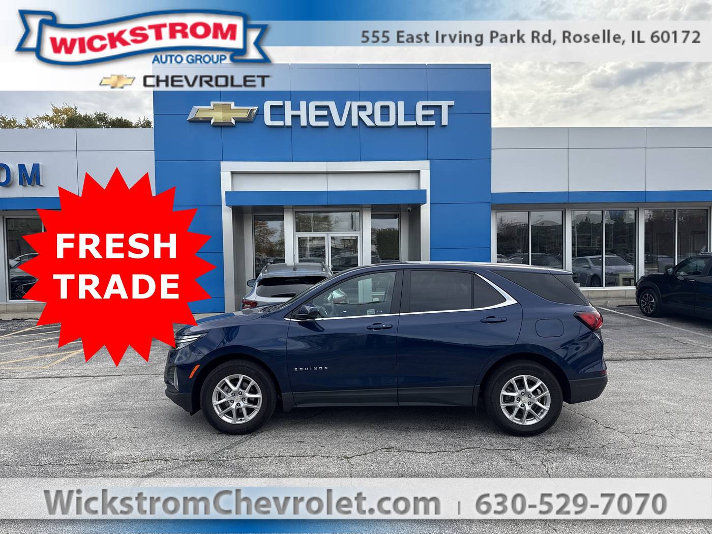 2022 Chevrolet Equinox LT — SUV — 13,550 mi — Roselle, IL