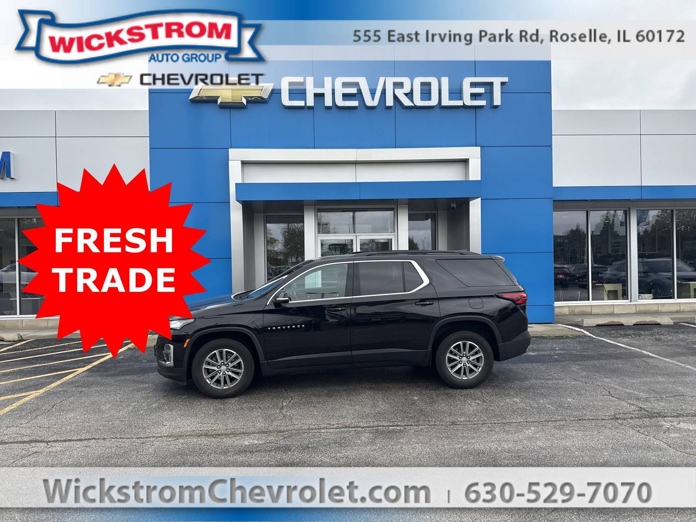 2023 Chevrolet Traverse LT Cloth — SUV — 36,137 mi — Roselle, IL