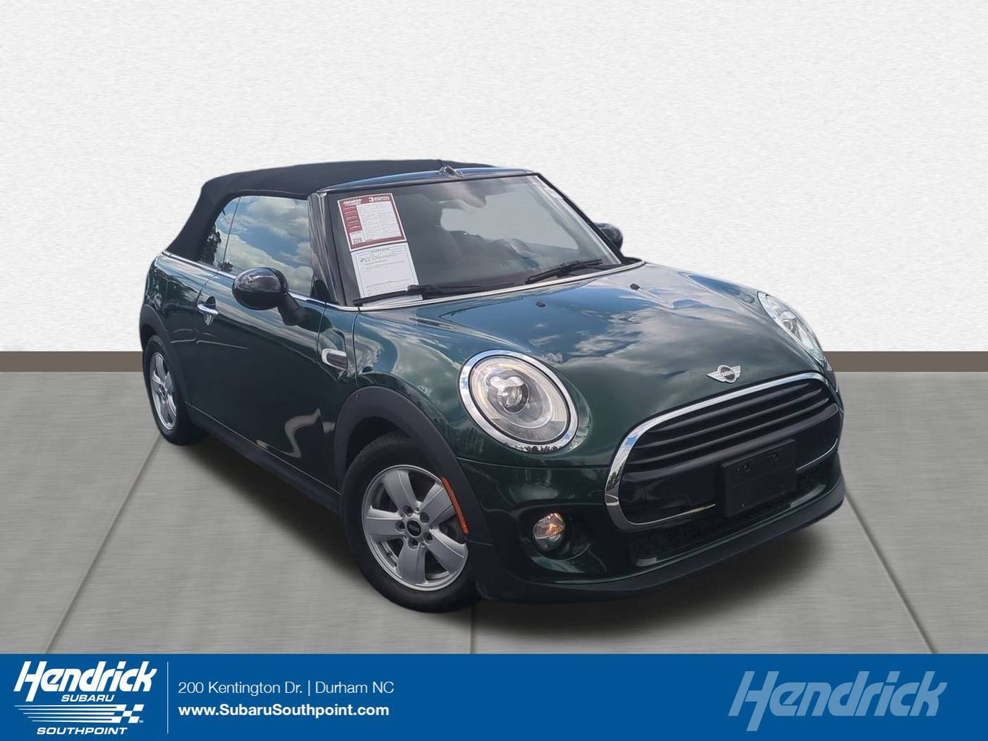 2017 MINI Convertible Cooper — Convertible — 83,910 mi — Durham, NC