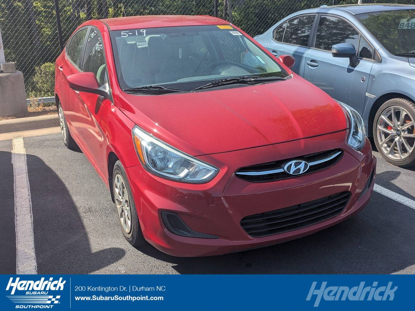 2015 Hyundai Accent GLS — Sedan — 65,021 mi — Durham, NC