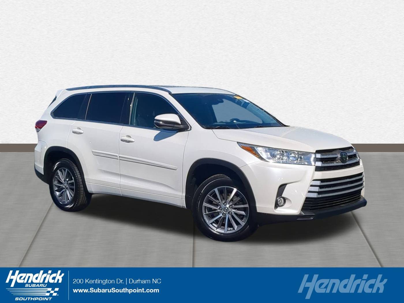 2018 Toyota Highlander XLE — SUV — 63,571 mi — Durham, NC