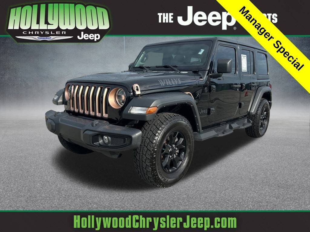 2022 Jeep Wrangler Willys — SUV — 42,755 mi — Hollywood, FL