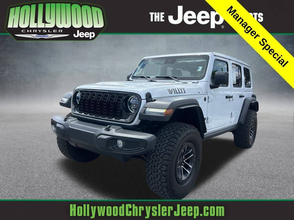 2024 Jeep Wrangler Willys — SUV — 2,252 mi — Hollywood, FL