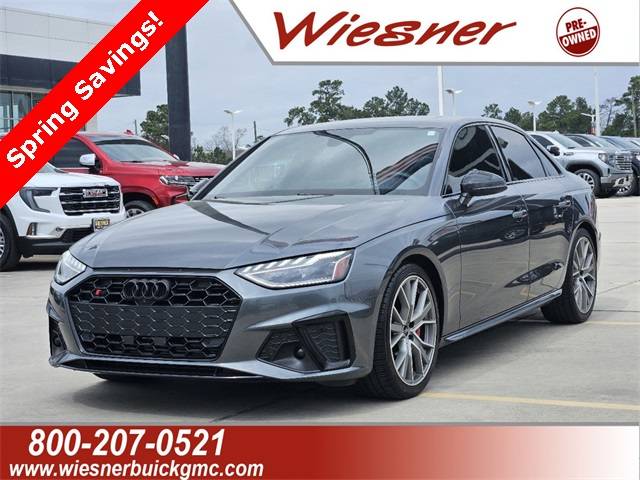 2021 Audi S4 Premium Plus — Sedan — 43,741 mi — Conroe, TX