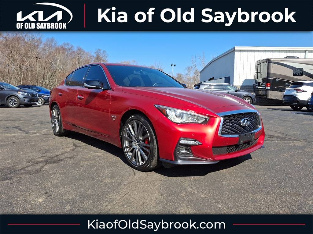 2020 INFINITI Q50 RED SPORT 400 — Sedan — 50,450 mi — Old Saybrook, CT