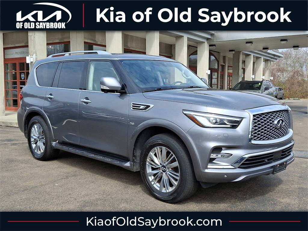 2019 INFINITI QX80 LUXE — SUV — 74,625 mi — Old Saybrook, CT