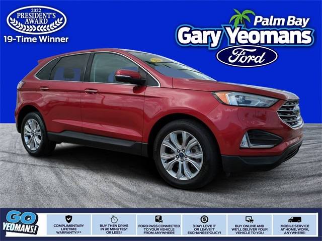 2022 Ford Edge Titanium — SUV — 63,299 mi — Palm Bay, FL