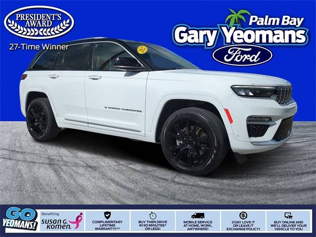 2022 Jeep Grand Cherokee Summit 4xe — SUV — 27,311 mi — Palm Bay, FL