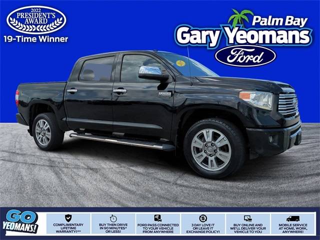 2017 Toyota Tundra Platinum — Pickup Truck — 74,266 mi — Palm Bay, FL