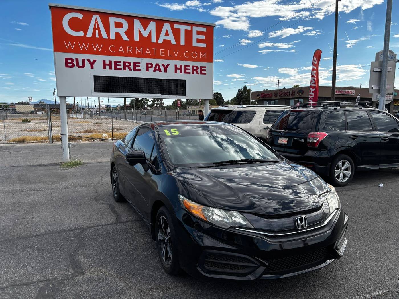 2015 Honda Civic EX — Coupe — 163,248 mi — Las Vegas, NV