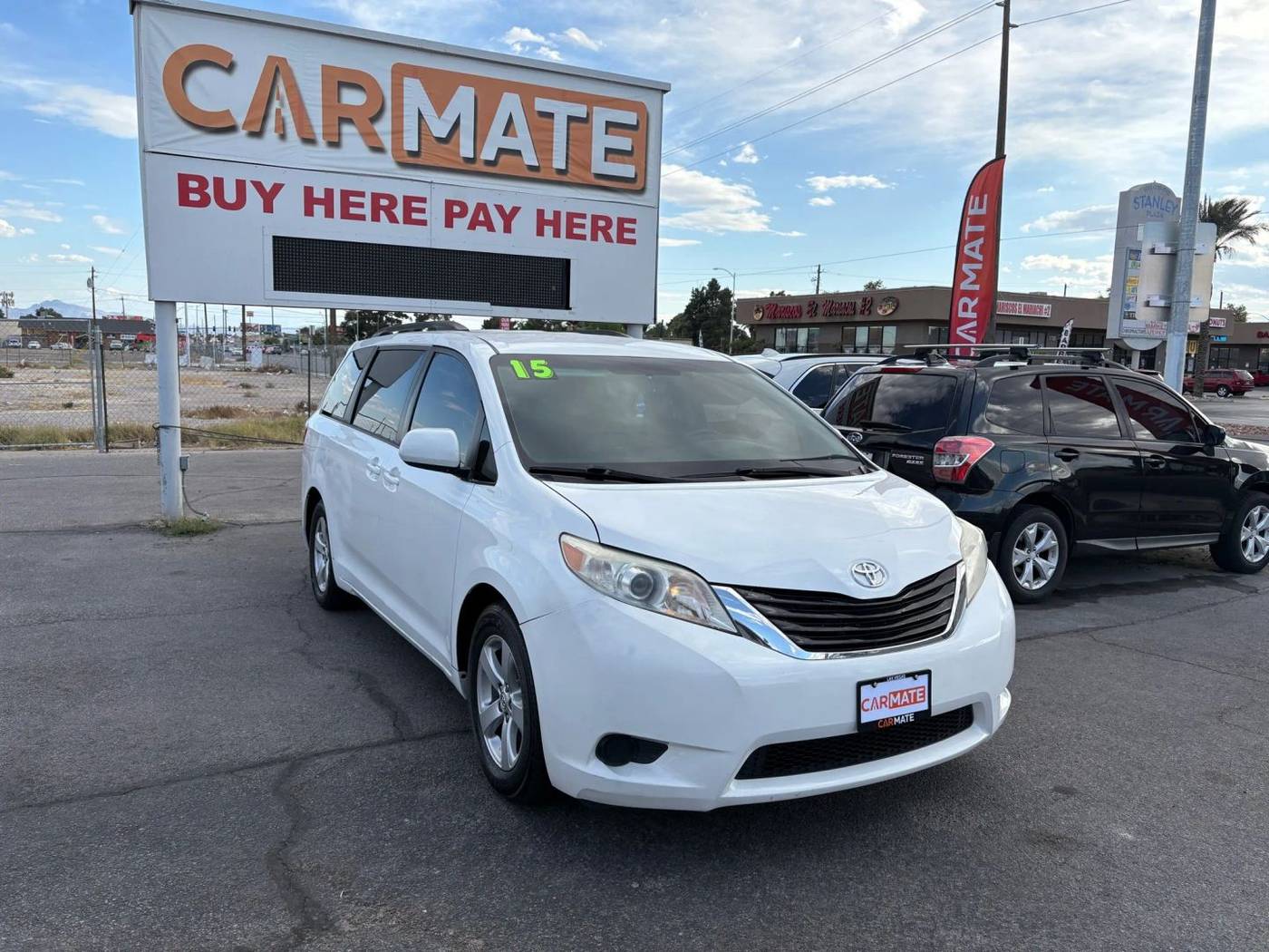 2015 Toyota Sienna LE — Minivan — 166,942 mi — Las Vegas, NV