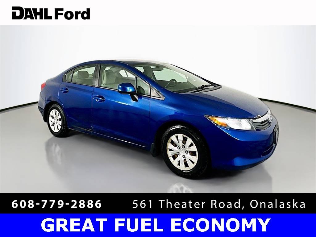 2012 Honda Civic LX — Sedan — 137,457 mi — Onalaska, WI