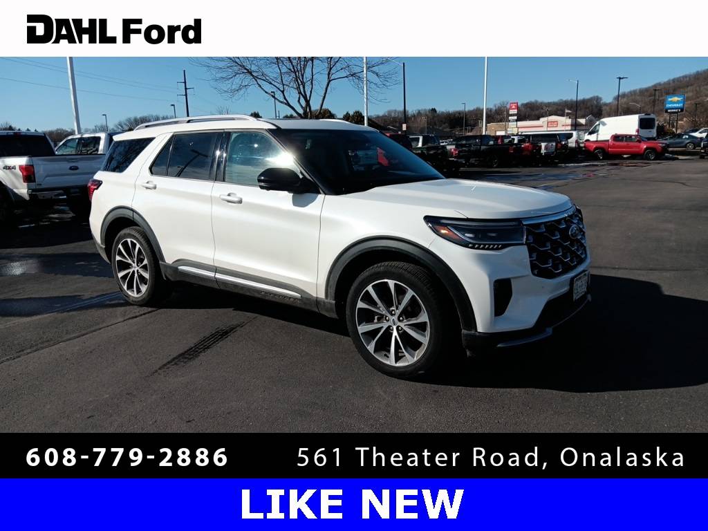 2025 Ford Explorer Platinum — SUV — 5,420 mi — Onalaska, WI