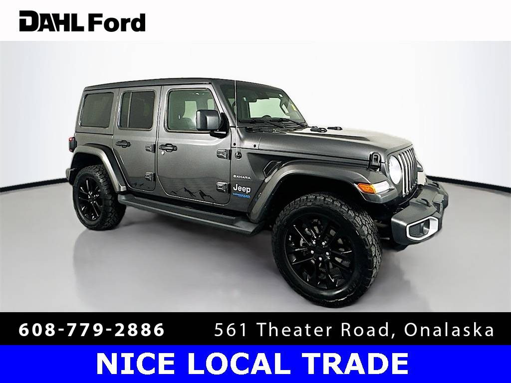 2021 Jeep Wrangler Sahara 4xe — SUV — 46,660 mi — Onalaska, WI