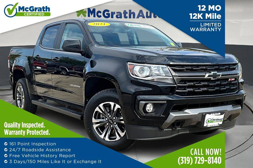 2021 Chevrolet Colorado Z71 — Pickup Truck — 62,360 mi — Dubuque, IA
