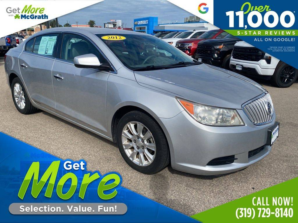2012 Buick LaCrosse Convenience — Sedan — 81,365 mi — Dubuque, IA