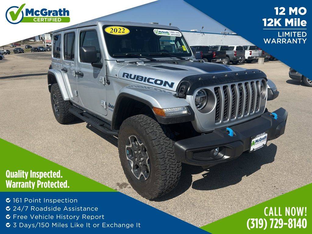 2022 Jeep Wrangler Rubicon 4xe — SUV — 40,473 mi — Dubuque, IA