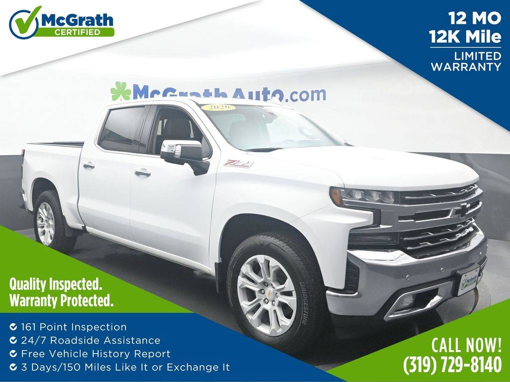 2020 Chevrolet Silverado 1500 LTZ — Pickup Truck — 52,680 mi — Dubuque, IA