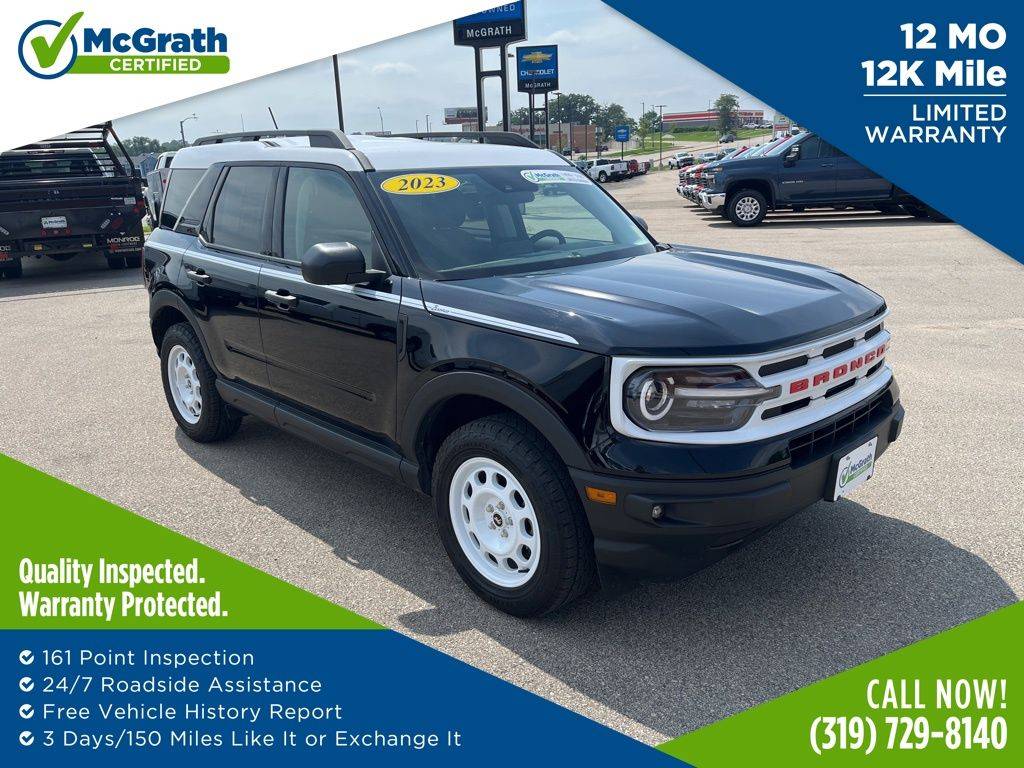 2023 Ford Bronco Sport Heritage — SUV — 30,736 mi — Dubuque, IA