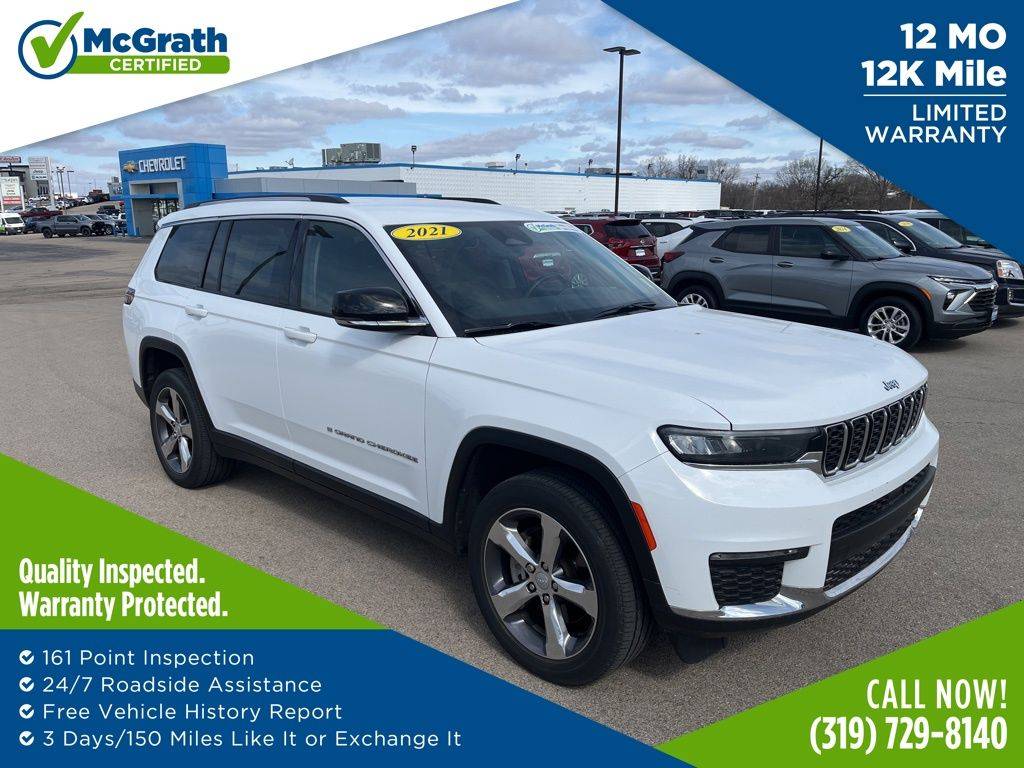 2021 Jeep Grand Cherokee Limited — SUV — 37,623 mi — Dubuque, IA