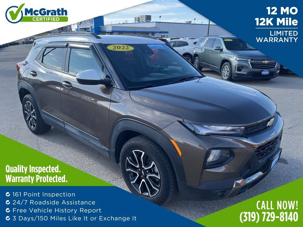 2022 Chevrolet Trailblazer ACTIV — SUV — 50,863 mi — Dubuque, IA