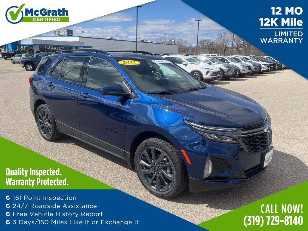 2022 Chevrolet Equinox RS — SUV — 20,292 mi — Dubuque, IA