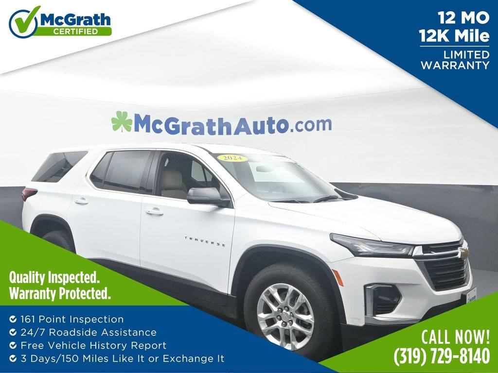2024 Chevrolet Traverse Limited LS — SUV — 23,939 mi — Dubuque, IA