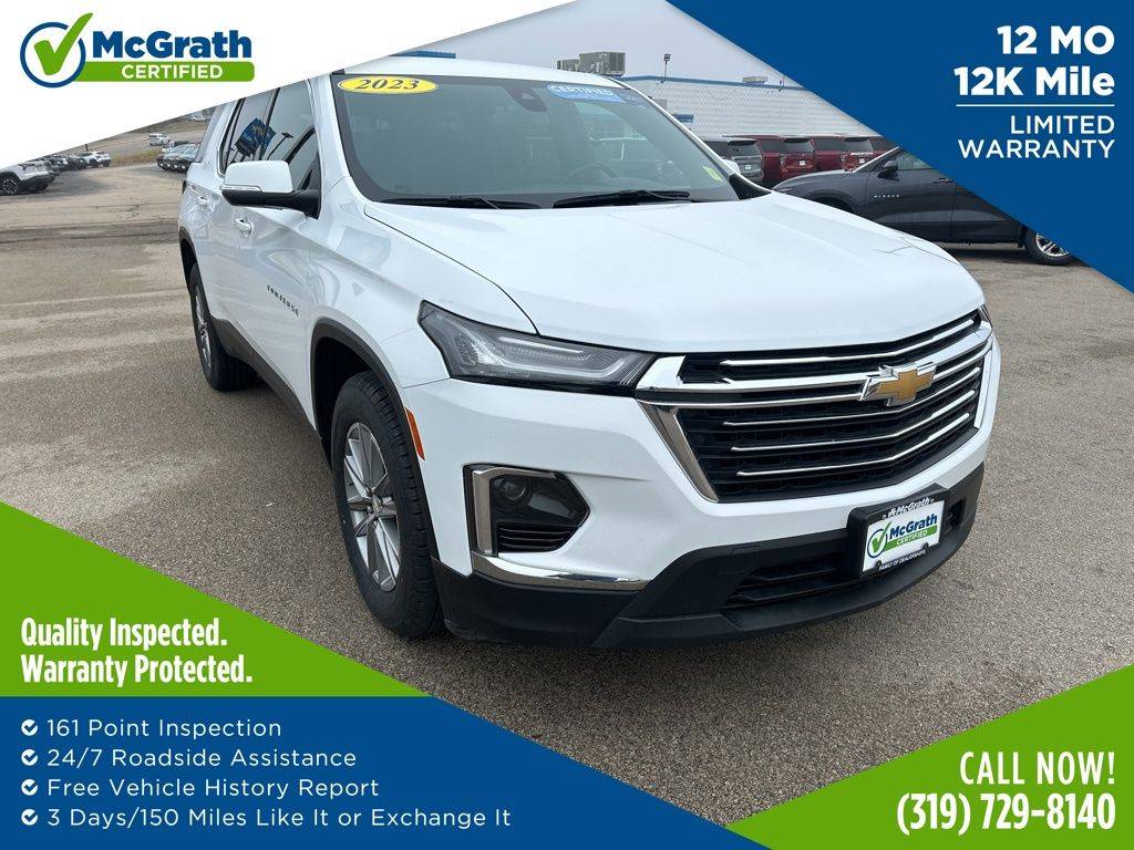 2023 Chevrolet Traverse LT Cloth — SUV — 64,205 mi — Dubuque, IA