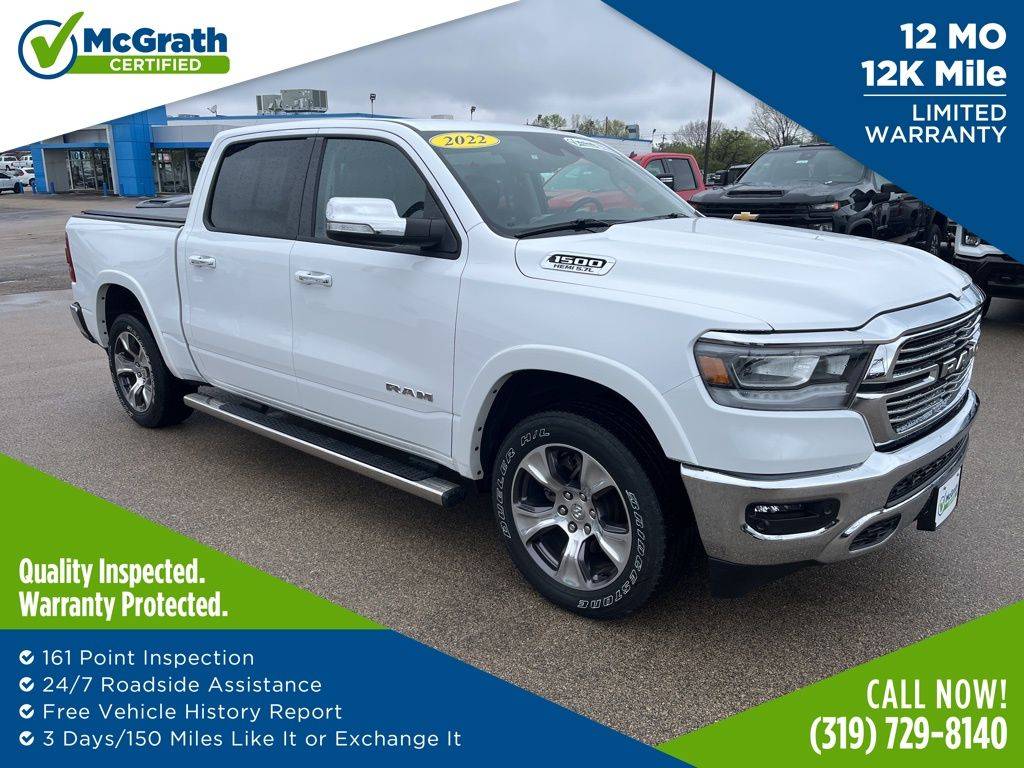 2022 Ram 1500 Laramie — Pickup Truck — 28,872 mi — Dubuque, IA