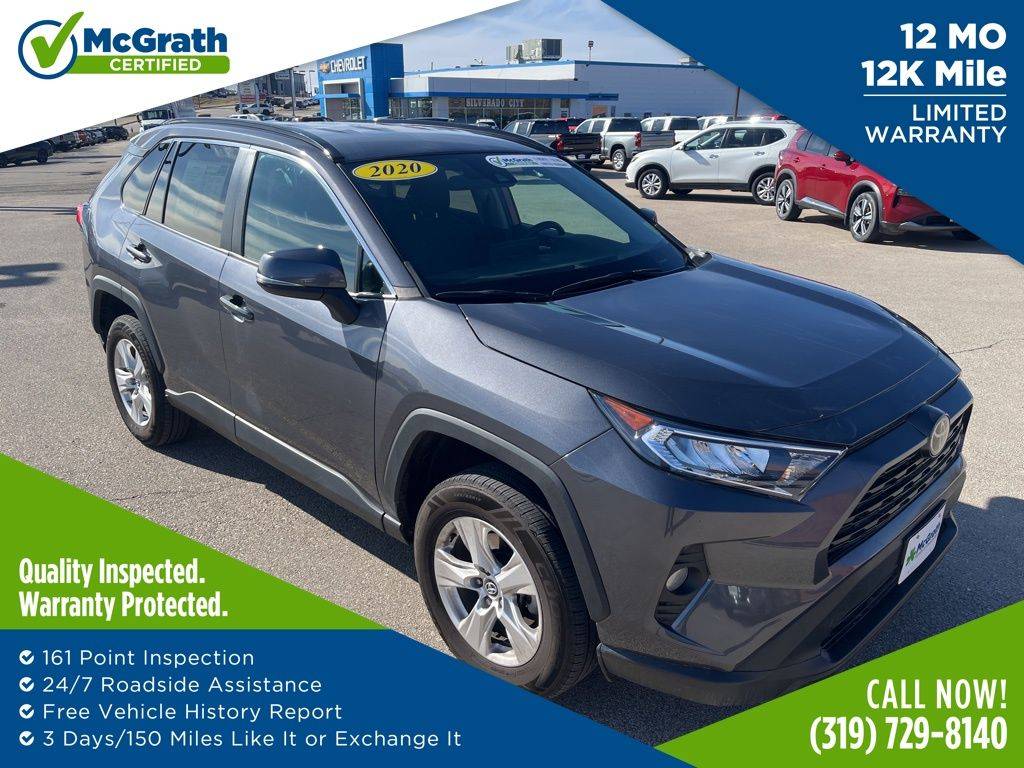 2020 Toyota RAV4 XLE — SUV — 66,376 mi — Dubuque, IA