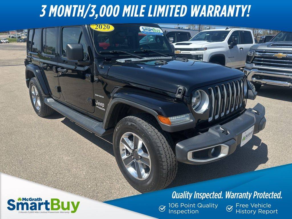 2020 Jeep Wrangler Sahara — SUV — 85,977 mi — Dubuque, IA