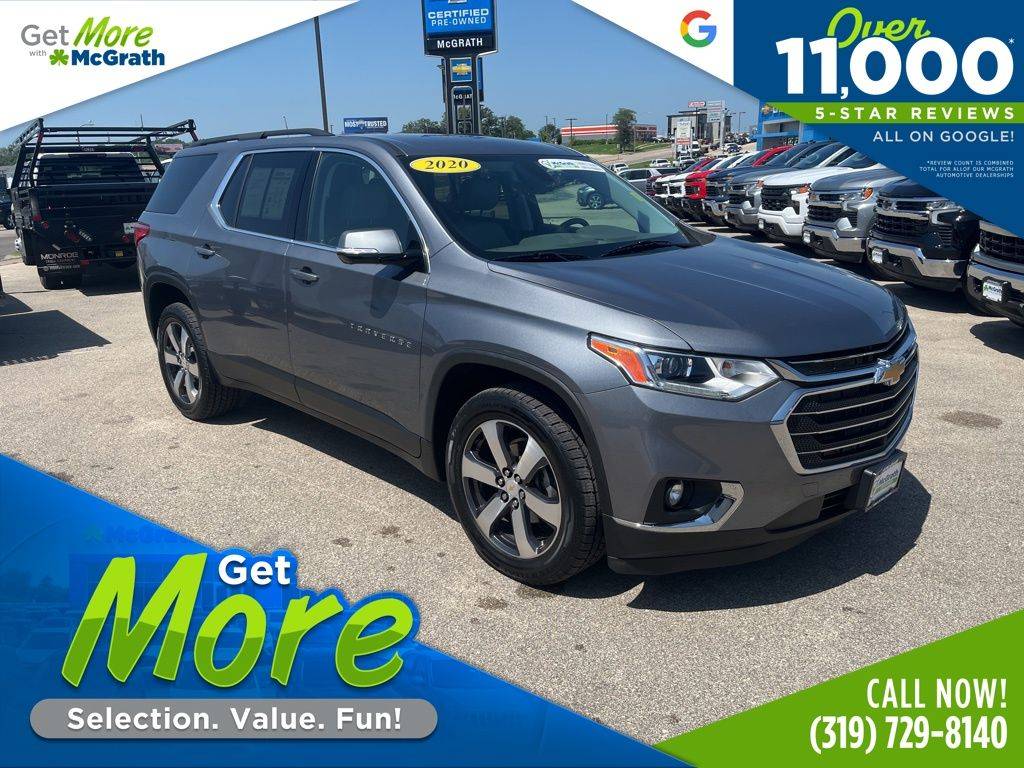 2020 Chevrolet Traverse LT Leather — SUV — 51,056 mi — Dubuque, IA