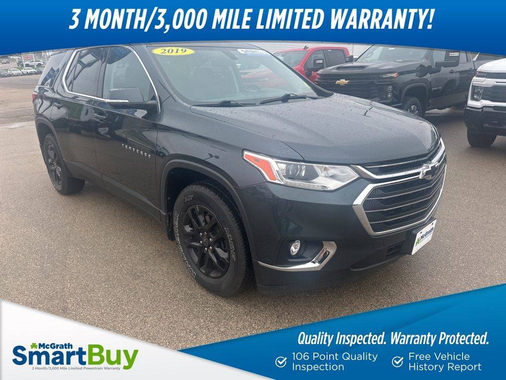 2019 Chevrolet Traverse LT Cloth — SUV — 67,002 mi — Dubuque, IA