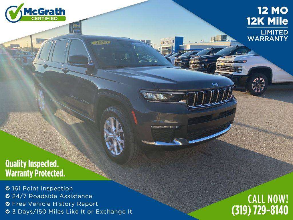 2022 Jeep Grand Cherokee Limited — SUV — 47,798 mi — Dubuque, IA