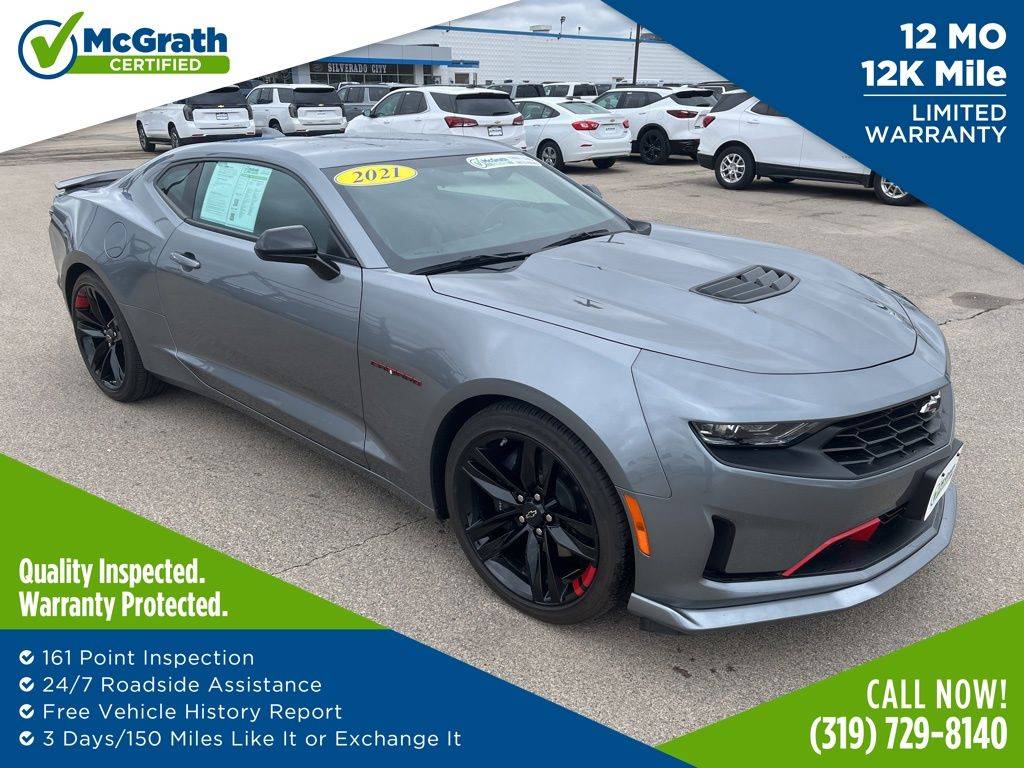 2021 Chevrolet Camaro LT1 — Coupe — 33,927 mi — Dubuque, IA