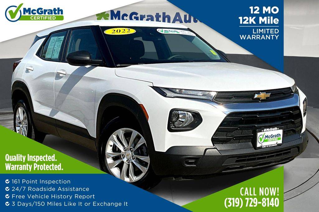 2022 Chevrolet Trailblazer LS — SUV — 55,190 mi — Dubuque, IA