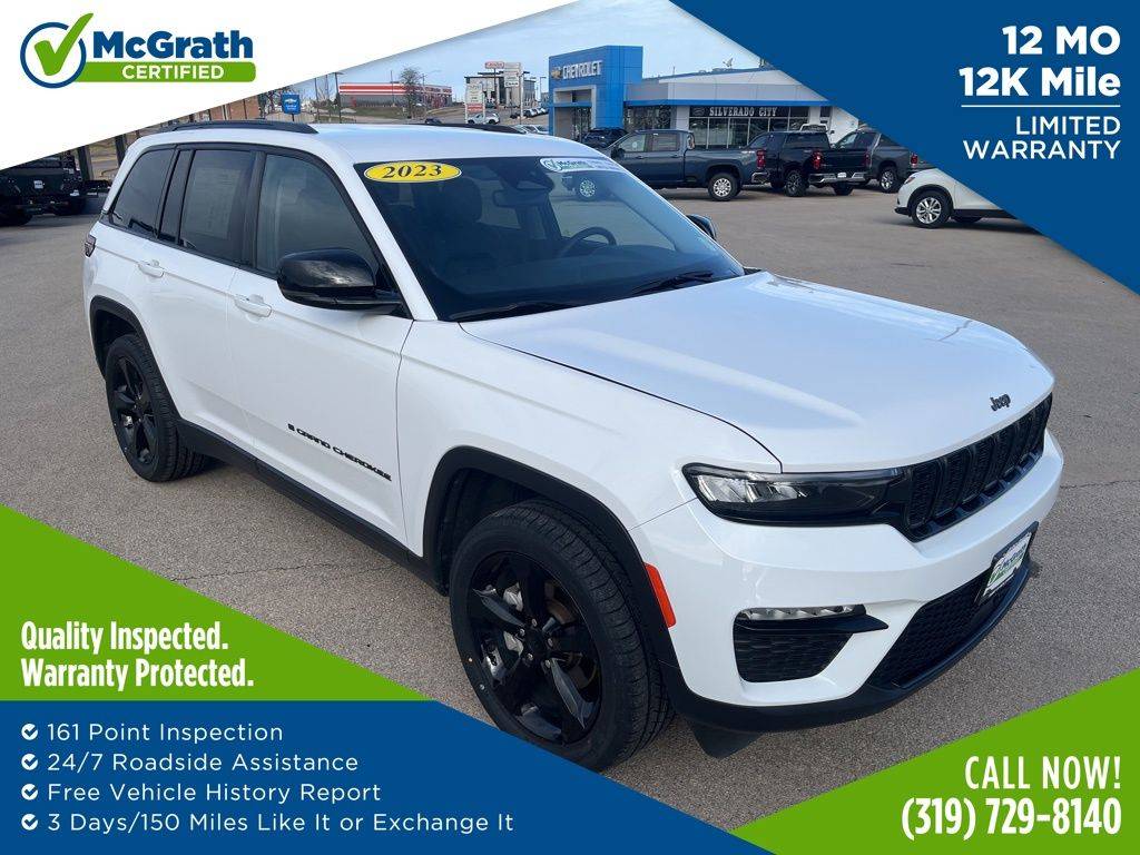 2023 Jeep Grand Cherokee Limited — SUV — 52,685 mi — Dubuque, IA
