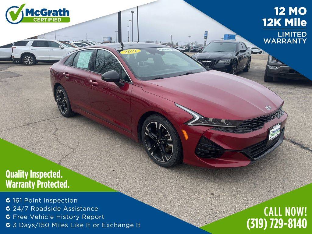 2021 Kia K5 GT-Line — Sedan — 44,374 mi — Dubuque, IA